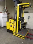 2005 Hyster R30XMS2 Electric 3000LB Order Picker Narrow Aisle Forklift 2019 Batt. Fixed Price $4000.00.