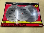 Craftsman 5-PC Steel Circular Saw Blade Set Nos 932302. Fixed Price $25.00.