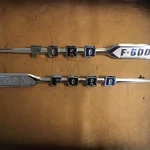 1960 Ford F-600 Hood Emblems Oem Pair (l&r) Cotb 16720 16721. Fixed Price $199.99.