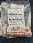 (qty 5) Nibco PC633: 1/2" Union Press Liquor Moonshine Still Copper Fitting. Fixed Price $54.00.