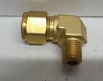 New No Box! Swagelok 1/2" Tube Od 1/4" Mnpt Brass Elbow B-810-2-8. Fixed Price $14.95.