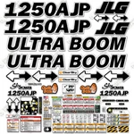 Fits Jlg 1250AJP Decal Kit Lift Sticker Set - 7 Year 3M Vinyl! (ultra Boom). Fixed Price $424.95.