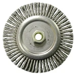 Weiler 09400 6IN Roughneck Jr Root Pass Knot Wire Wheel Brush 5/8-11. Fixed Price $36.56.