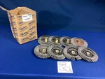 New Weiler (8 In Box) Twist Wire Wheel Brush, 6" Dia., Threaded Arbor, 09500 *. Fixed Price $195.00.