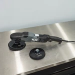 Flex 120V Brushless Rotary Polisher With 5" & 6" Backing Plates. Fixed Price $505.00.