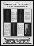 1930 Aerol Shock Absorbing Airplane Strut Cleveland Pneumatic Tool Co. Print Ad. Fixed Price $21.36.