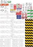 Skyjack Sjiii 3219 Scissor Lift Decal Kit / 3M Vinyl. Fixed Price $138.00.