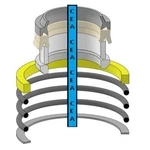 AH160843 Bucket Cylinder Seal Kit Fits John Deere 240 250. Fixed Price $36.90.