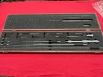 Starrett 124DZ Solid-rod Inside Micrometer Set W/case, 2-32 Range Stock. Fixed Price $1144.00.
