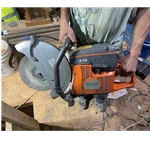 Husqvarna K770 Gasoline Handheld Cut-off Concrete Saw, 14 Max Blade. Fixed Price $700.00.