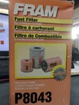Fram P8043 Filters - Fuel. Fixed Price $10.00.