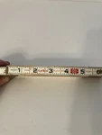 Vintage Universal Lufkin Folding Rugged Wood Engineers Ruler #1066D. Fixed Price $12.00.