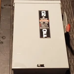 Ge Safety Switch 60A 240V 3-POLE On/off Gray TGN3323R. Fixed Price $69.99.