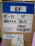 Electri-flex Liquatite EF-11 1/2 100FT 80111 Gray. Fixed Price $29.00.