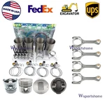 3044 Overhaul Rebuild Kit+rod For Caterpillar Engine Loader 904H 906H 907H. Fixed Price $679.25.