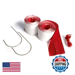 Zipwall Heavy-duty Zipper For Dust Barriers 2-PACK HDAZ2 Red. Fixed Price $35.17.