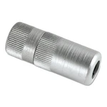 Hydraulic Coupler With Rubber Seal, 1/8 In, Female/female Alemite 308730 Steel;. Fixed Price $27.47.