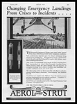 1930 Cleveland Pneumatic Tool Co. Aerol Shock Absorbing Aircraft Struts Print Ad. Fixed Price $25.28.