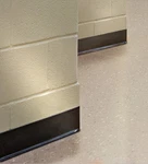 Johnsonite And Burke Mercer Vinyl Wall Base 4" X 4FT - 5 Piece. Fixed Price $25.00.