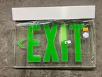 X3-LA-SGL-SP Lithonia Lrp Led Edge Exit Sign Green Letters 120/277V Acrylic. Fixed Price $99.00.