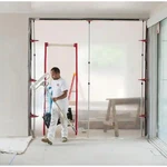 Zipwall Heavy Duty Adhesive Dust Barrier Zippers 2-PACK New Missing Tool. Fixed Price $12.00.