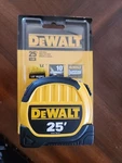 Dewalt Tape Measure DWHT36107 25 Ft.. Fixed Price $23.99.