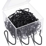 Shappy 120 Pack Drapery Hooks 1.2 X Inch/ 3 Cm 2.4 (h W), Black. Fixed Price $20.46.