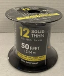 Southwire 12 Solid Thhn Copper Insulated 50 Feet Listed. Fixed Price $22.00.