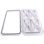 Yaemarine 24" X Boat Deck Access Hatch & Lid 14", White. Fixed Price $93.99.