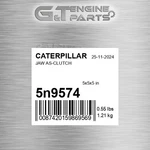 5N9574 Jaw As-clutch Fits Caterpillar (new Aftermarket). Fixed Price $246.46.