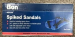 Bon Spiked Sandals For Epoxy Floors, 3/4" Spikes, Adjustable Straps, 22-599. Fixed Price $8.00.