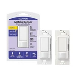 Lutron Maestro Motion Sensor Light Switch Indoor For Bathroom, 2 Pack, White. Fixed Price $66.98.