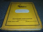 Pettibone 25 30 36 Cary-lift Centermount Parts Catalog Manual List Book Xz. Fixed Price $151.68.