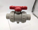 Asahi Duo Bloc 1-1/2" Ball Valve Pp Body Fpm Seals 150 Psi 97H04418F. Fixed Price $93.99.