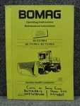 Oem Factory Bomag Bc 672 RB-2 772 RS-2 Compactor Operating Manual. Fixed Price $89.99.