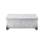 Thomas & Betts 743D Galvanized Steel Floor Boxes Concrete Tight 3-GANG Deep. Fixed Price $189.50.