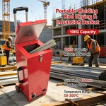 Portable Welding Oven Electrode Dryer Box 50-350 26.5LB Capacity Wheels. Fixed Price $203.67.