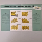 Rare Vintage 1952 Caterpillar Tractor Catalog Brochure Bulldozer Scraper Etc. Fixed Price $38.00.