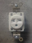 Hubbell, HBL5461-I, 20 Amp, 250 Volt, Ivory, Single Receptacle. Fixed Price $15.00.