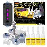 Clamper Windshield Repair Kit, Crack 4 Pcs, Yellow. Fixed Price $37.96.