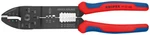 Knipex 97 22 240, Crimping Pliers, 1/2", F And Oval Crimp, 3 Position. Fixed Price $44.35.
