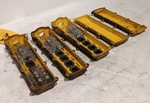 Lot Of Duct-o-wire B300 L-series 6 Button Push Pendant Stations. Fixed Price $79.99.