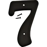 30207 Hy-ko 6 In. Black Gloss House Number Seven. Fixed Price $40.49.