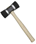 Powernail Model 5MI Double Cap Black Rubber Mallet (weighs 4 Pounds). Fixed Price $76.00.