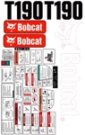 Fits Bobcat T190 Kit Skid Steer / Safety Decals 3M Vinyl Free Shipping. Fixed Price $109.99.