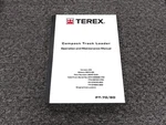 Terex PT70 PT80 Compact Track Loader Owner Operator Maintenance Manual DTH00682. Fixed Price $139.30.