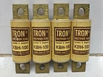 Bussmann Tron KBH-100 Rectifier Fuse Amp 500V (lot Of 4). Fixed Price $29.99.