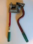 Used Greenlee 710 Metal Stud Punch Knockout Tool 1-11/32" Hole Size. Fixed Price $64.99.