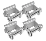 (4 Pack) Zinc Utility Track Sliding Winch For Flatbed Trailers. Fixed Price $153.79.