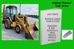 John Deere 410D 510D Backhoe Loader Service Test & Parts Manual Set See Desc.. Fixed Price $44.99.